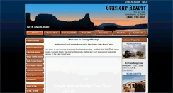 Desktop Screenshot of gunsightrealty.com